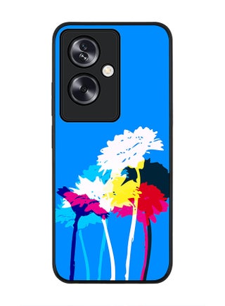 Rugged Black Edge Case for Oppo A79 5G, Slim fit Soft Case Flexible Rubber Edges Anti Drop TPU Gel Thin Cover - Bleeding Flowers (Blue) - pzsku/ZD7EBE23D422E0D4D3091Z/45/_/1702890802/6ab57233-798b-4ca3-805a-aec03fad4184