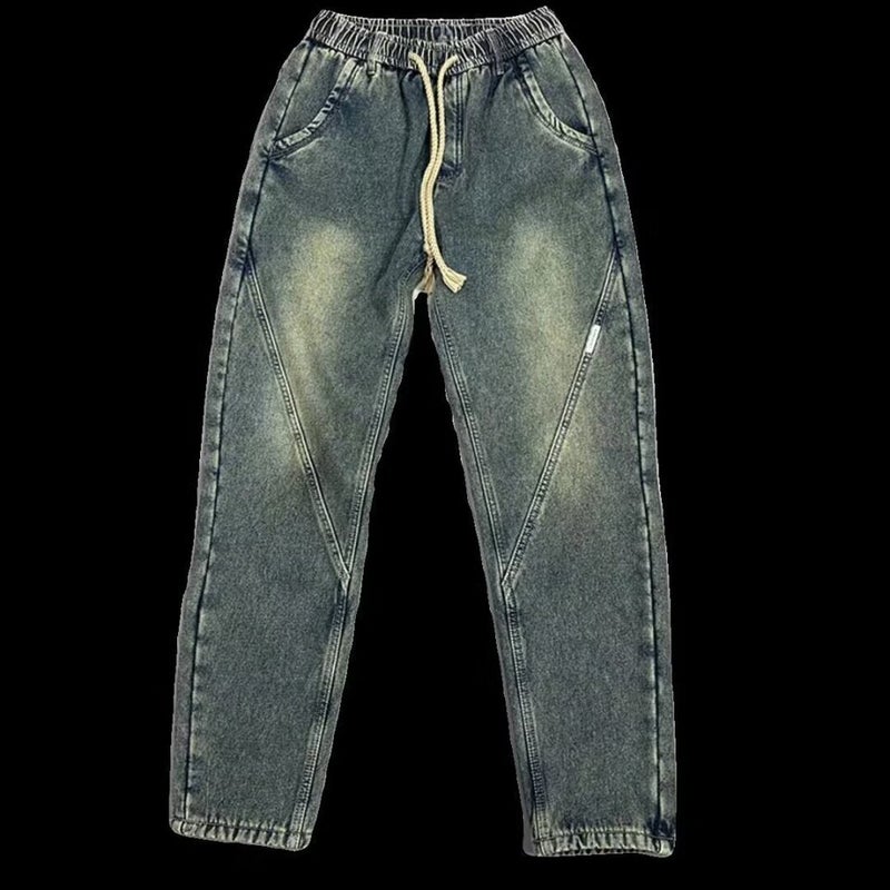 Unisex Casual Daily Denim Jeans - Image 5