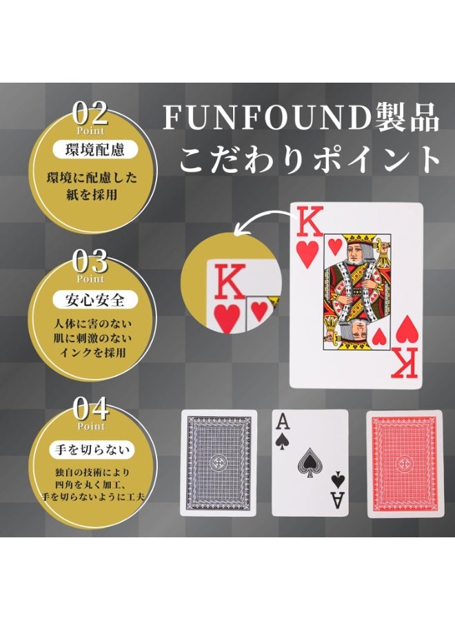 Poker Premium All Plastic Playing Cards with Elegant Detailing, Strong Flexible Material, Non Stick Surface for Smooth Dealing, Suitable for Poker Nights, Magic Tricks, Cardistry, and Everyday Use - Image 4