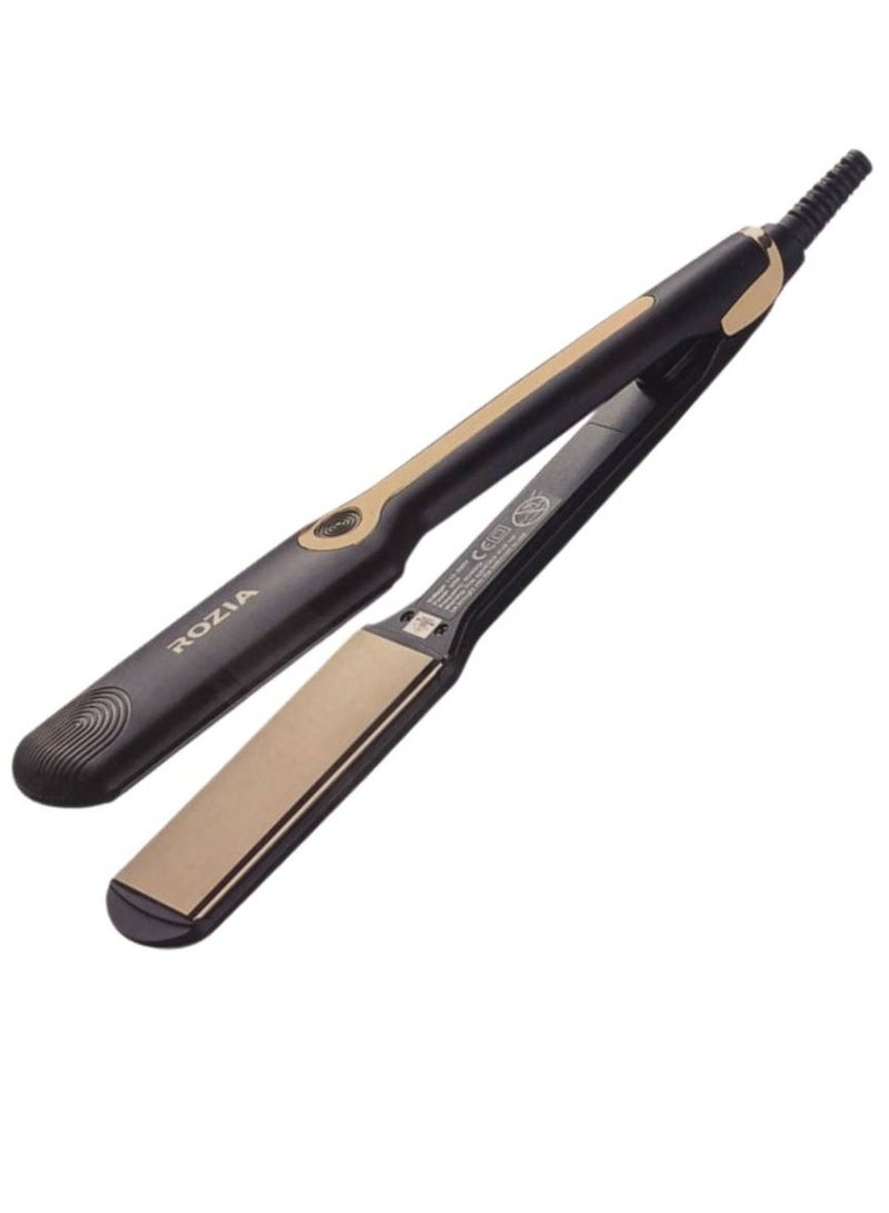 Rozia Professional Hair Straightener And Curling Portable Straight Infrared Volume Temperature Hair Straightener Curler - Image 2