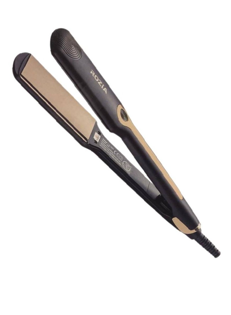 Rozia Professional Hair Straightener And Curling Portable Straight Infrared Volume Temperature Hair Straightener Curler - Image 3