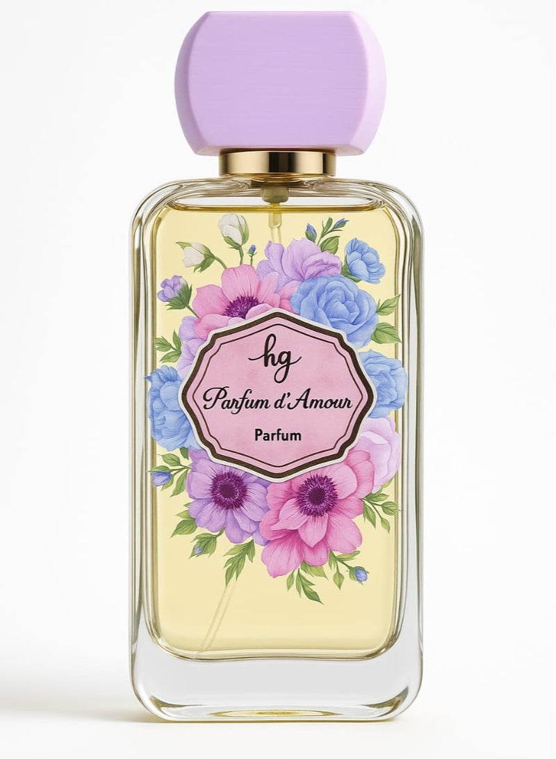 أتش جي عطر الحب أو دو بارفان 100 مل