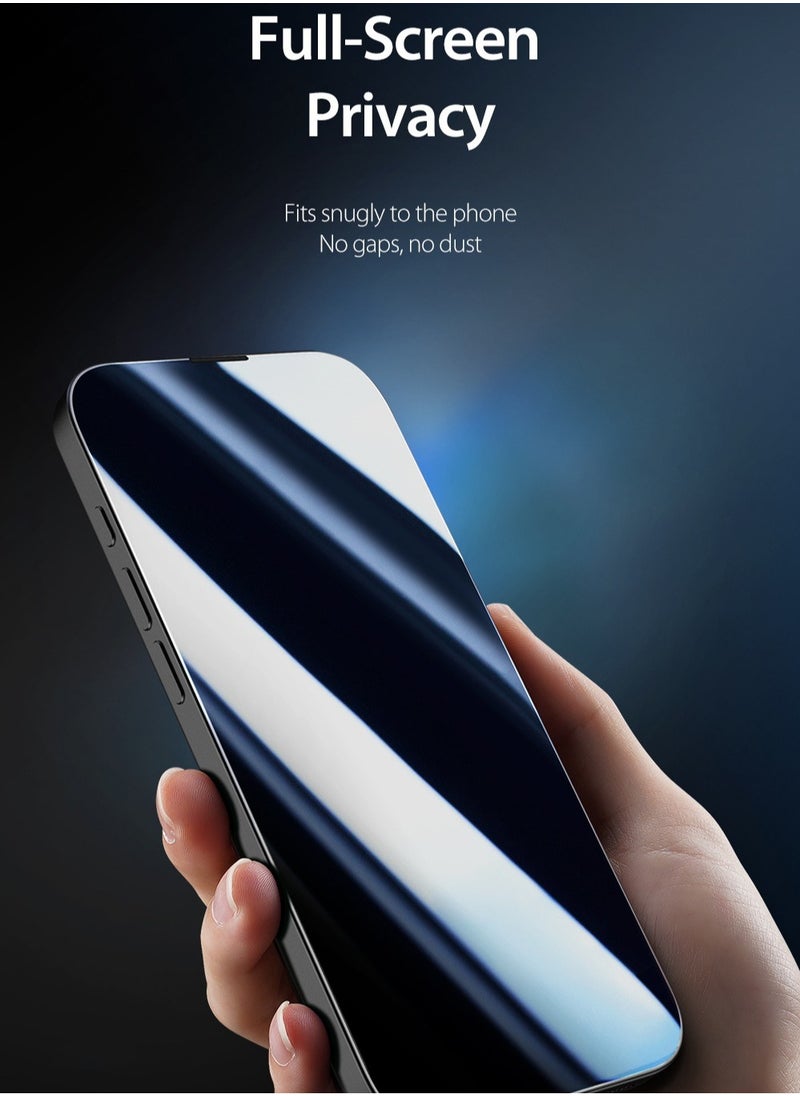 ليون - واقي شاشة  لآيفون 13 برو ماكس (iPhone 13 Pro Max) 11D نانو مضاد للتجسس لحماية الخصوصية (لقافة) من Lion, حماية قصوى للشاشة من الخدوش والكسر - Image 1