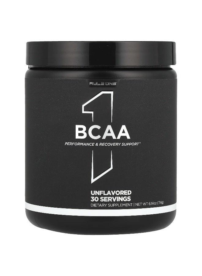 Rule One Proteins بروتينات رول ون، BCAA، بدون نكهة، 6.14 أونصة (174 غرام) - Image 1