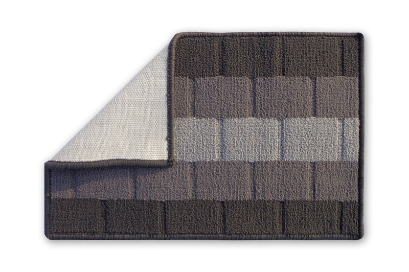 Status Contract Anti Slip Front Door Mat|(38x58cm) Living Room Rug for Entrance Door|Polypropylene Floor Mat for Home|Essential Small Rugs for Office, Bedroom & Kitchen| (Grey), Rectangular - Image 5