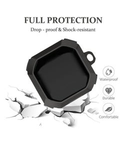 Generic Silicone Protective Case for AirPods 4, Ultra Thin, Shockproof, Soft, Black, Case for AirPods 4 Gen (2024), Protects from Dust, Scratches, Drops, Easy to Install  - Image 2