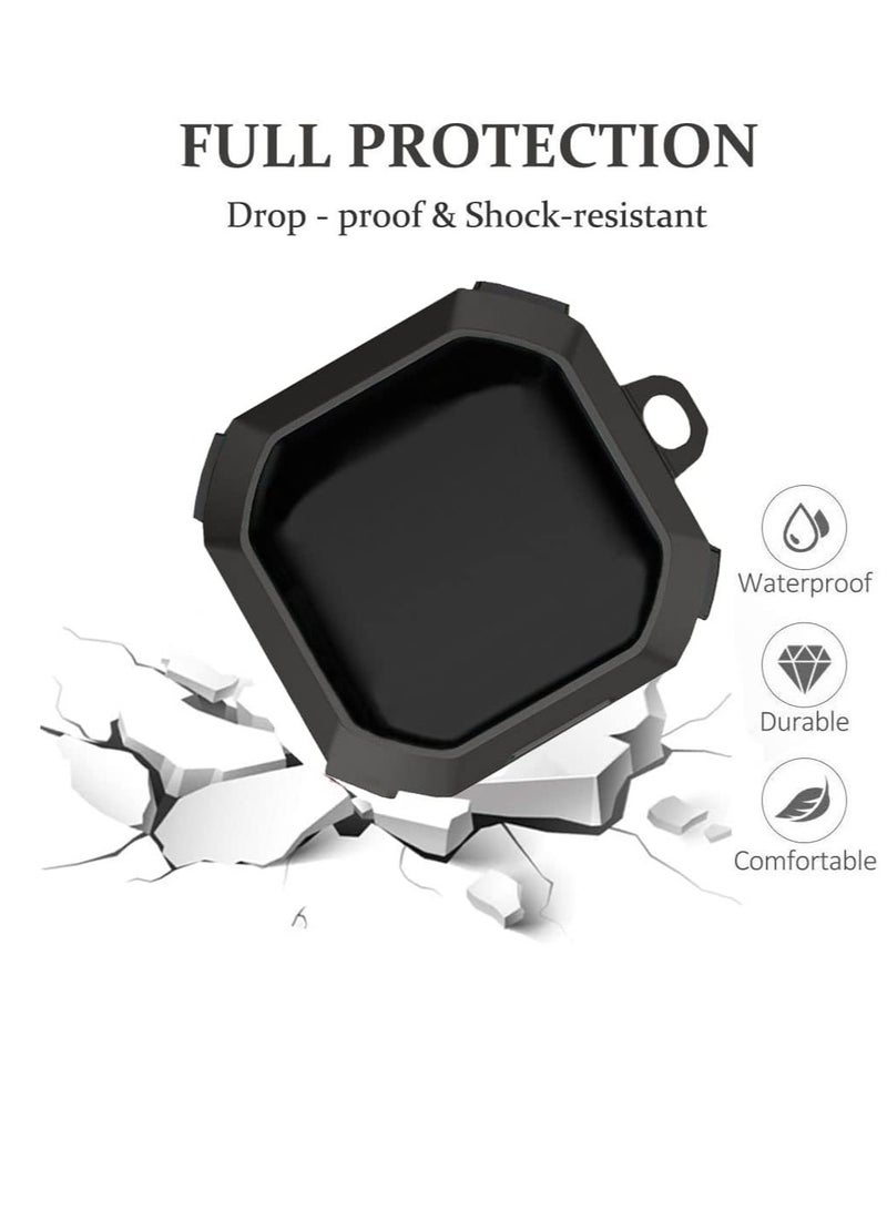 Silicone Protective Case for AirPods 4, Ultra Thin, Shockproof, Soft, Black, Case for AirPods 4 Gen (2024), Protects from Dust, Scratches, Drops, Easy to Install