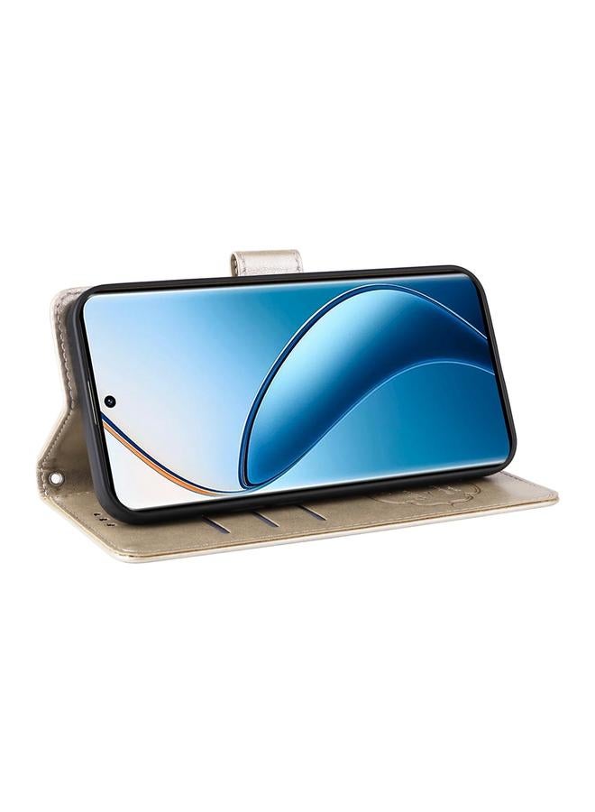 S-TOP Case For Realme 13 Pro / 13 Pro+ Embossed Butterfly Flowers Leather Phone Case - Image 5