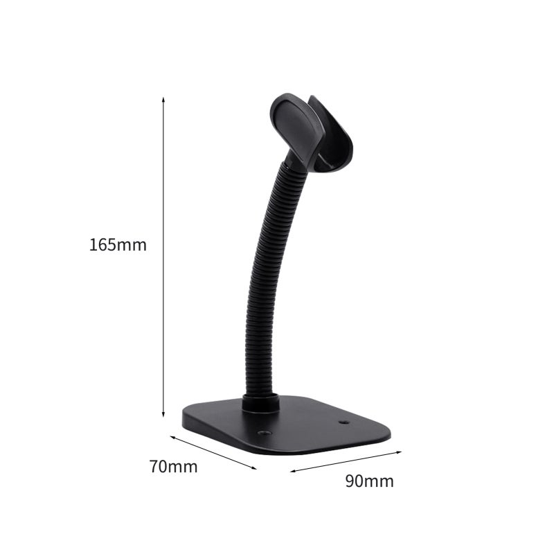 ماسح ضوئي للرموز الشريطية USB يدعم الرموز أحادية وثنائية الأبعاد ورموز QR، جهاز محمول سلكي لقراءة الباركود مع قاعدة دعم لرموز الشاشة، متوافق مع أنظمة ويندوز XP/7/8/10 وأندرويد ولينكس، مثالي للسوبرماركت والمكتبات ومتاجر الكتب والخدمات اللوجستية والتجزئة. - Image 2