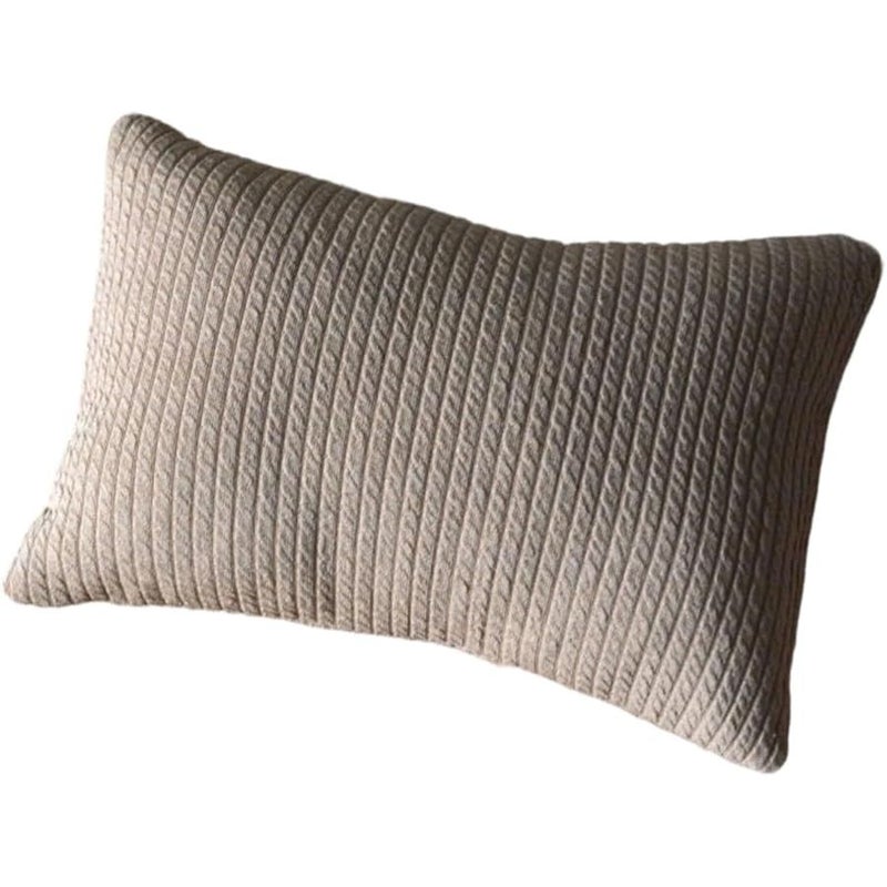 Newborn Photography Prop Set Light Brown Pillow Background Swaddle Blanket Headband Outfit - Image 1