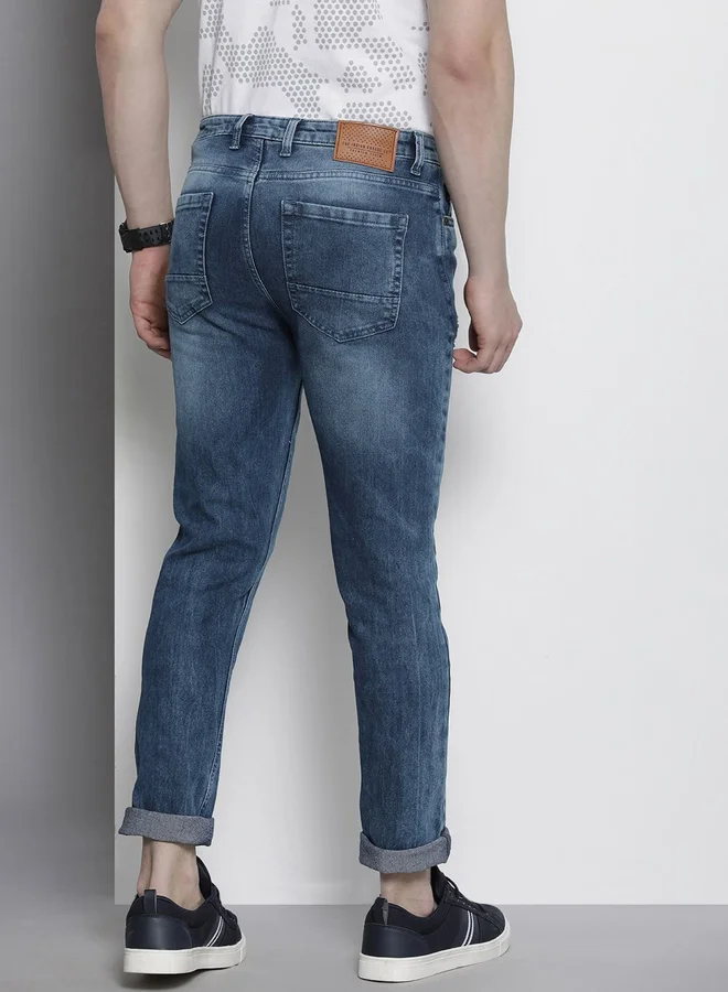The Indian Garage Co  Men Slim Fit Solid Jeans for Men | Best Price UAE
