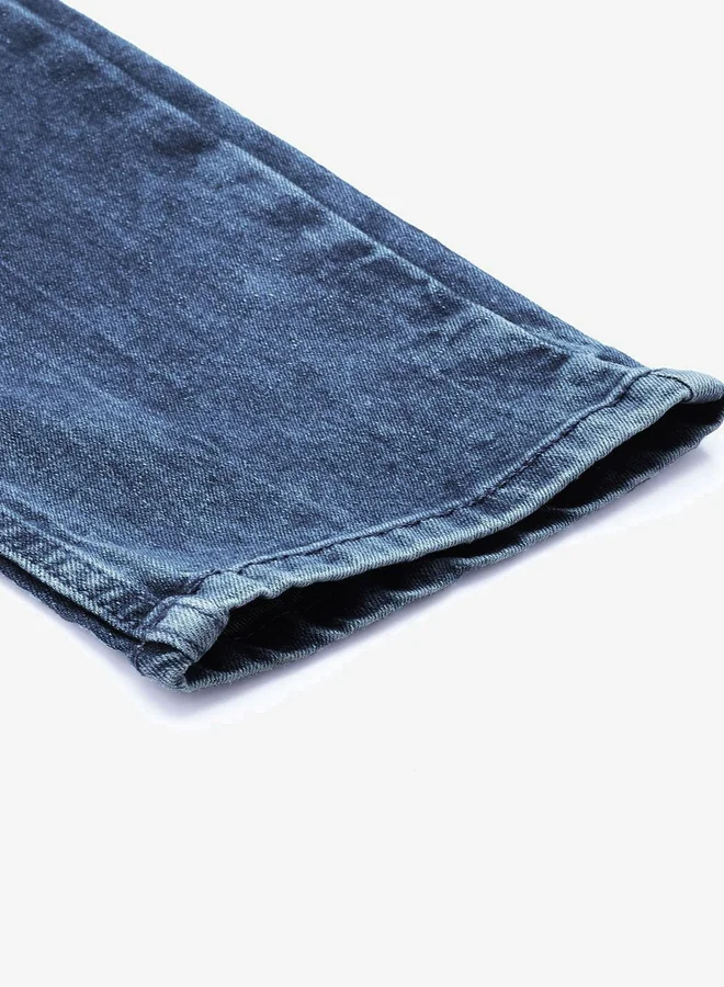 The Indian Garage Co  Men Slim Fit Solid Jeans for Men | Best Price UAE