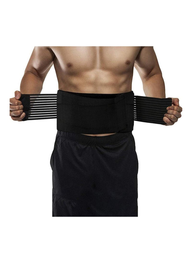 Generic - Spiral Band Waist Support Belt, Adjustable Compression Waist Trainer, Lumbar Support Brace for Back Pain Relief, Slimming Belt for Posture Correction and Core Stability - Image 1