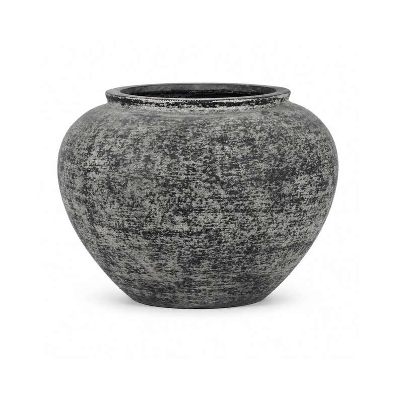 Pan Home Capote Cement Pale Patina Mataka Vase 52X38cm - Brown - 112AIC9905072 - Image 3