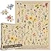 BBOLDIN Vintage Wildflowers Puzzle 1000 Pieces for Adult Botany Plant Flower Puzzle of Wildflowers of North America Floral Jigsaw Puzzles Nature - Image 2