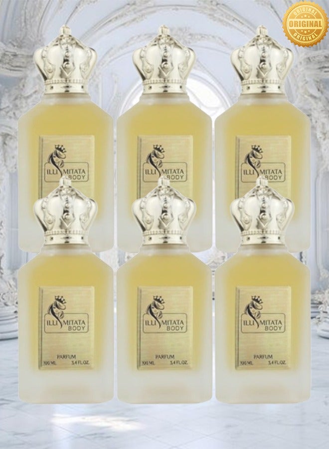 BL 6 Pieces Illimitata Body Parfum EDP 100ML - Image 1