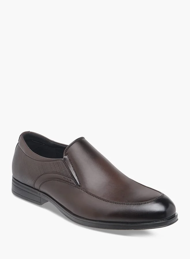 LBL by Shoexpress Men Textured Slip-On Loafers