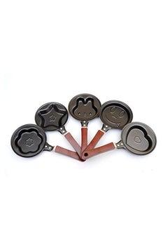 SIRIDHI SIRIDHI NonStick Cartoon Shape Mini Egg Pancake Frying Pan Pancake Mold NonStick Cookware Saucepan Breakfast Maker Egg Frying Pan Omelette Pan Egg Frying Pan Cookware Tool Frying PAN Big  - Image 2