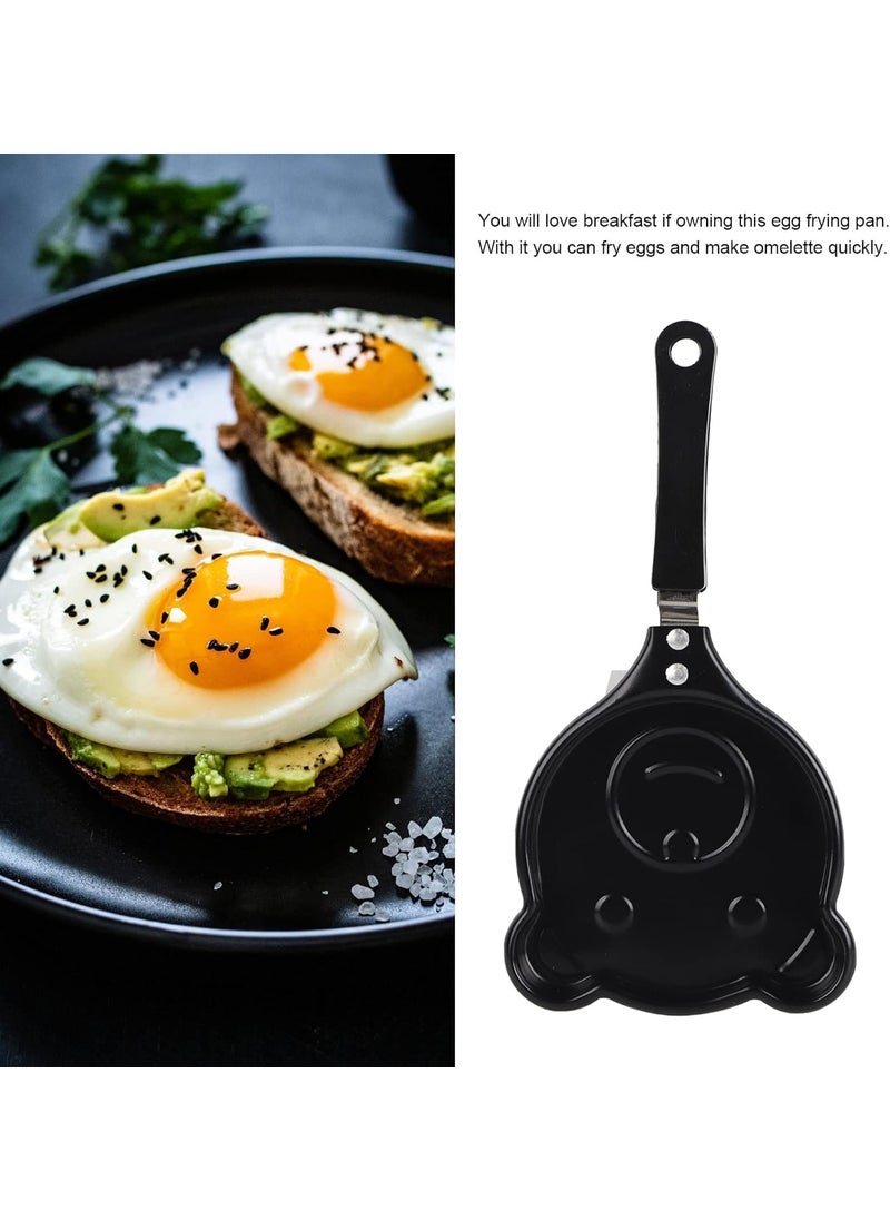 SIRIDHI - SIRIDHI NonStick Cartoon Shape Mini Egg Pancake Frying Pan Pancake Mold NonStick Cookware Saucepan Breakfast Maker Egg Frying Pan Omelette Pan Egg Frying Pan Cookware Tool Frying PAN Big - Image 1