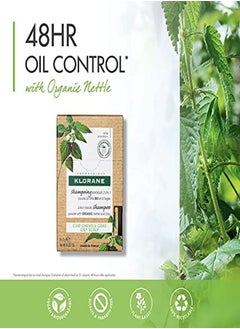 Klorane Oil Control 2In1 Mask Shampoo Powder With Nettle And Clay For Oily Hair And Scalp Deep Cleansing Powdertofoam Treatment Paraben Silicone And Sulfate Free Biodegradable Vegan  - Image 3