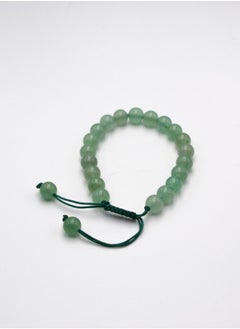 Alpine Crystals UAE Natural Green Aventurine Crystal Bracelet 8mm  - Image 1