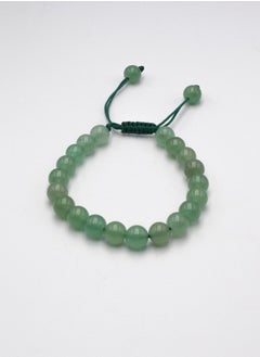 Alpine Crystals UAE Natural Green Aventurine Crystal Bracelet 8mm  - Image 2