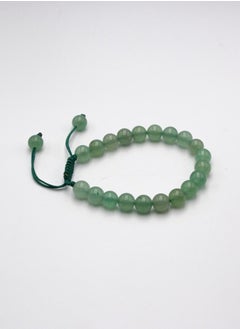 Alpine Crystals UAE Natural Green Aventurine Crystal Bracelet 8mm  - Image 3