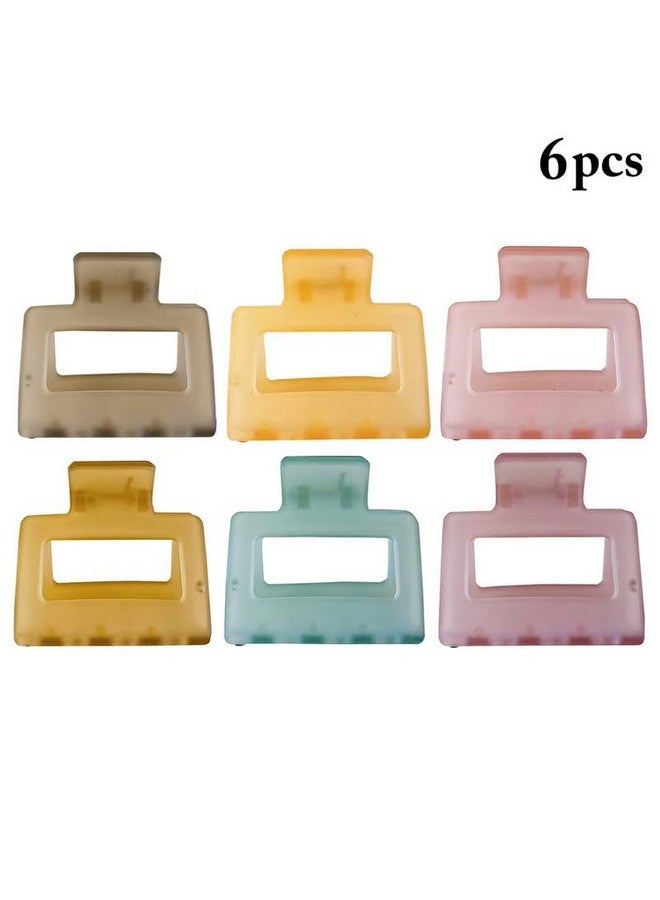 CHRONEX 6PCS Hair Claw-Small Claw Clips for Thin Hair 1.57" Hair Clips No Slip Medium Hair Claw, Hair Extension, Hair Clips & Hair Claw for Womens & Girls - Image 3