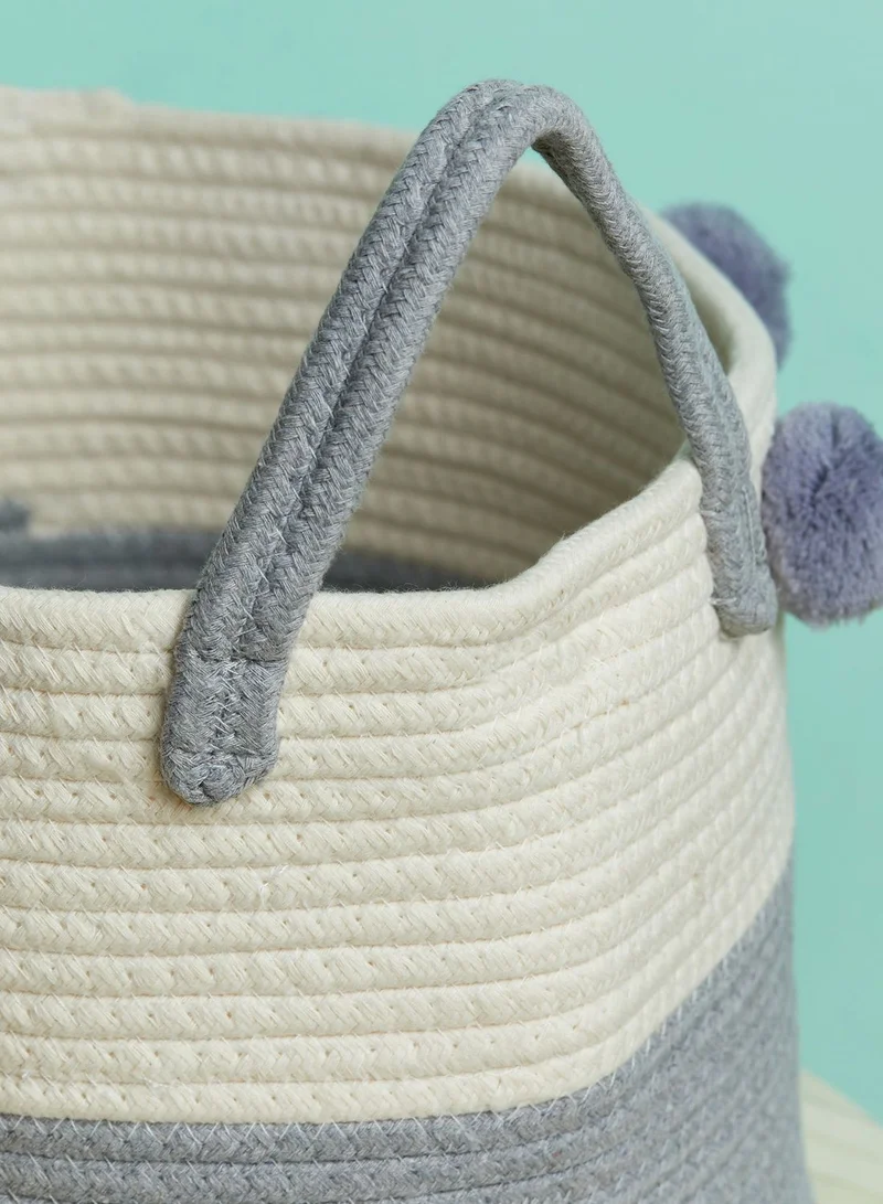 AURORA Pom Pom Storage Basket