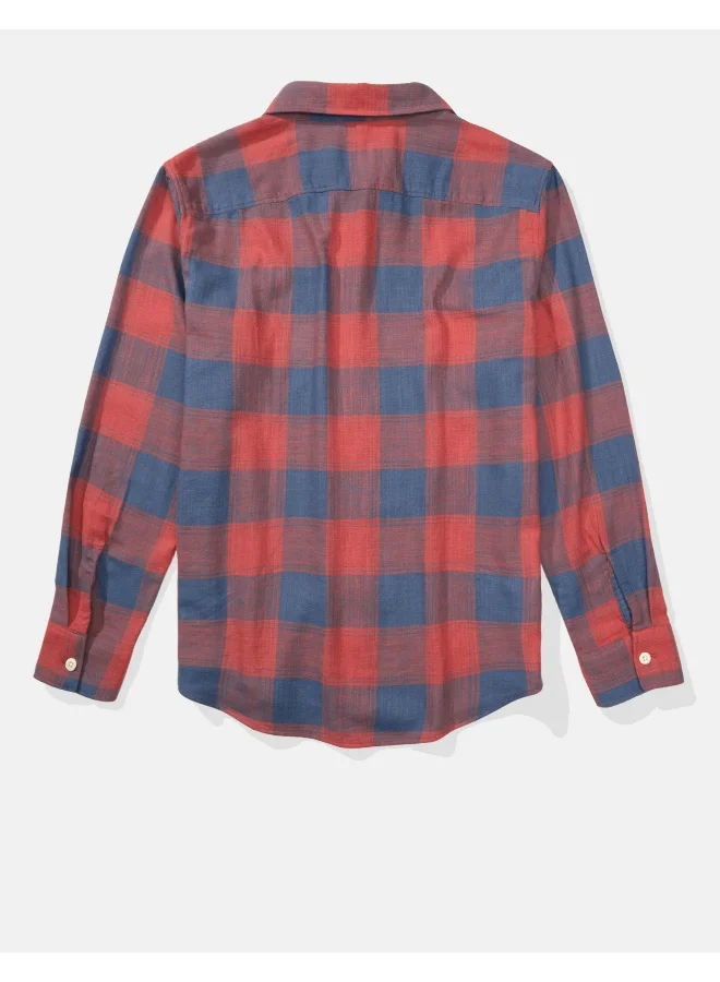 American Eagle AE Cozy Cabin Flannel