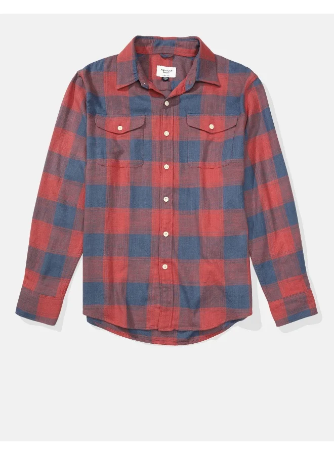 American Eagle AE Cozy Cabin Flannel