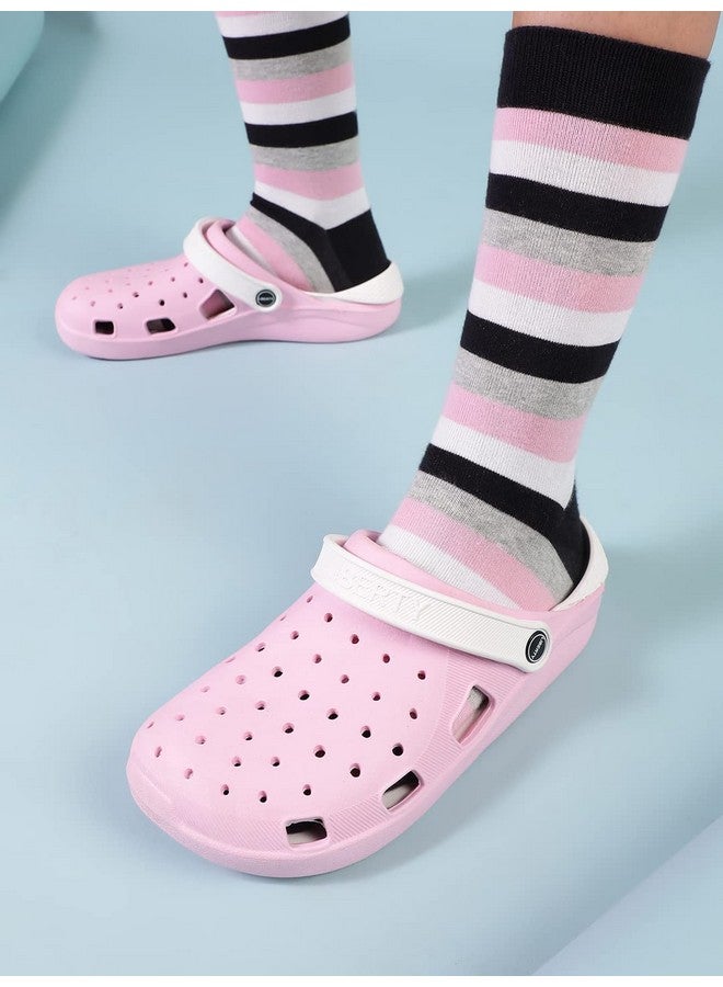 لبرتي حذاء Liberty A-HA LPMXT-801 كاجوال سهل الارتداء مع نعل EVA للنساء | مسامي وخفيف الوزن | نعل داخلي ناعم ومريح | حذاء منزلي أنيق (وردي - 39 EU) - Image 3