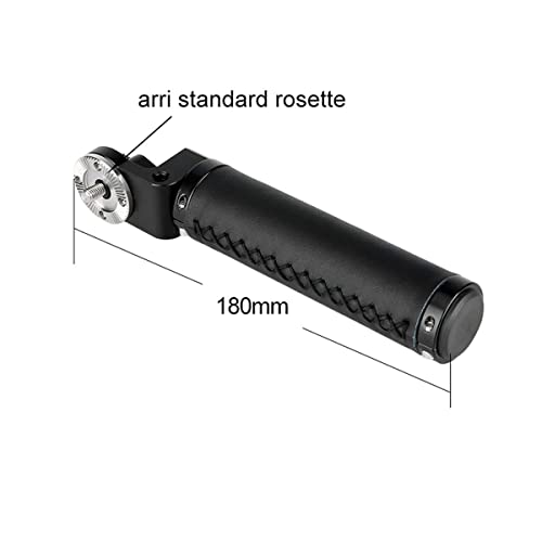 NICEYRIG Leather Rosette Handle M6 Thread Mount, Applicable for 15mm Camera Shoulder Rig Rod Support System - Image 4