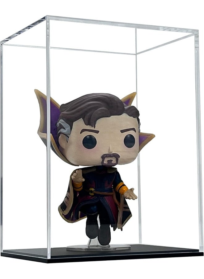 TPGP Display Case 5x3.93x6.7 Inch, Single-Piece Pop Protector Compatible with Funko POP! 4'' Figurine, Acrylic Box for Vinyl Figures  - Image 1