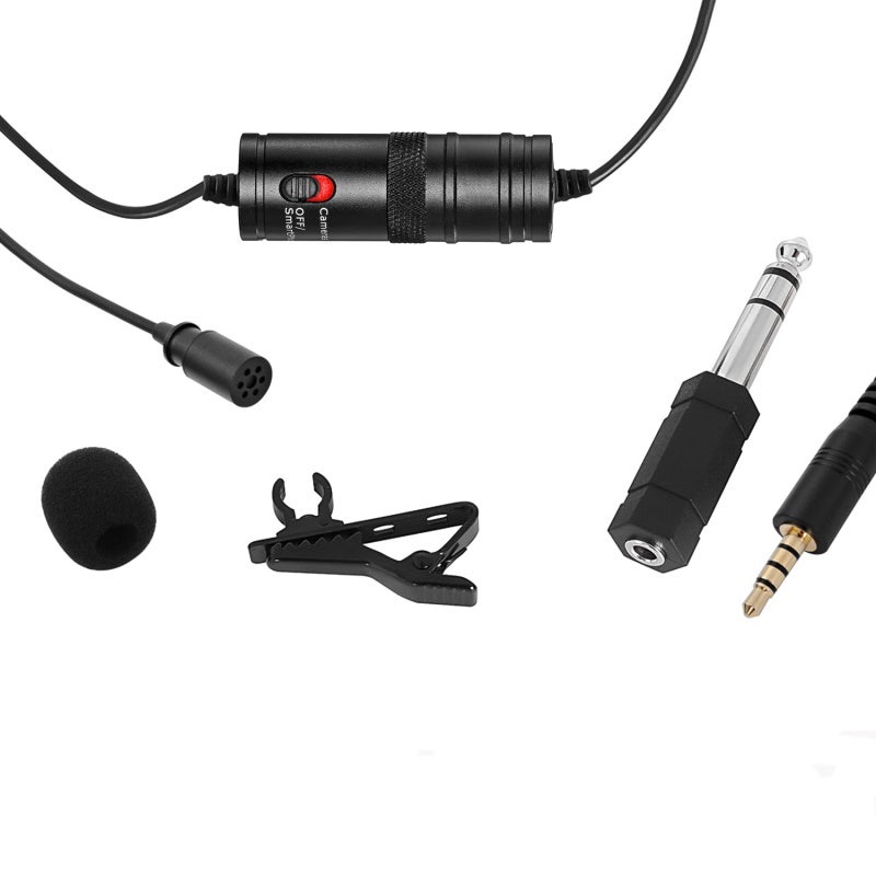 BOYA BY-M1 Omnidirectional Lavalier Microphone for Canon Nikon Sony DSLR Camcorder Audio Recorders iPhone 6 5S 5 4S 4 - Image 5
