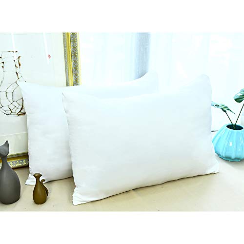 Jocoku 100% Mulberry Silk Pillowcases Set of 2 for Hair and Skin and Super Soft and Breathable King Size Nature Silk Pillowcases (King, White) - Image 2