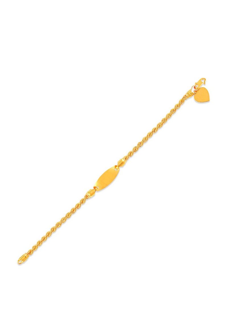 BAFLEH JEWELLERY - Exquisite 22K Gold Bracelets for Kids - Image 1