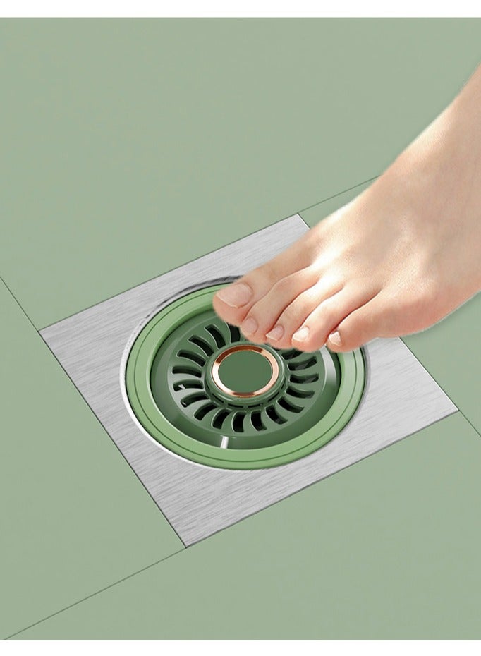 HOMESTAR Silicone Drain Non-Return Valve - 1 PC Bathroom Anti-Odor Cover, Flexible Sewer Pipe Insert for Sink and Shower Drain Protection - Image 2