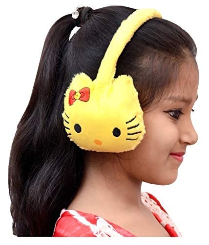 RR DESIGN Kid's Kitty Themed pack of 2 Winter Warm Earmuffs (random selection) - Image 2