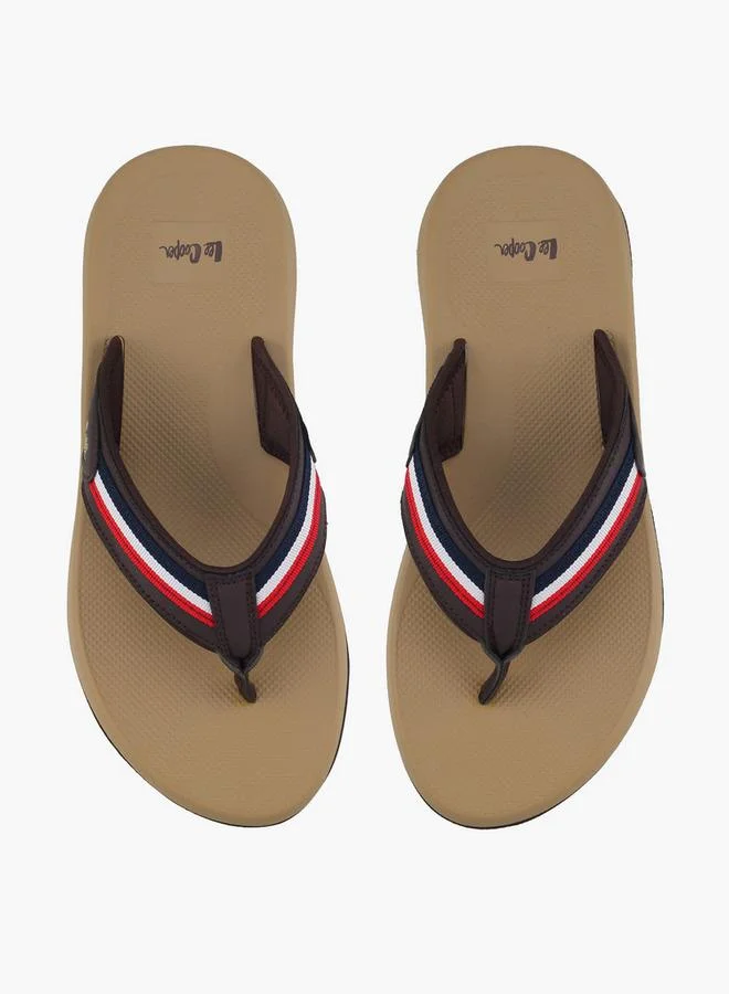 Lee Cooper Men Striped Flip Flops
