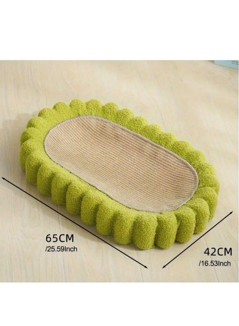 Altheqa Cat Furniture Scratchers Sisal Scratch Board Nest Sisal Cat Scratching Mat Wear-resistant And Scratch-resistant Cat Tree Toy - Image 3