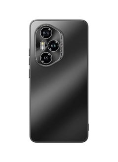 متوافقة مع حالة Honor 300 Pro (2024)، مع حماية عدسة الكاميرا، ظهر صلب، حالة PC مطلية بالكهرباء أملس خفيفة الوزن لـ Honor 300 Pro