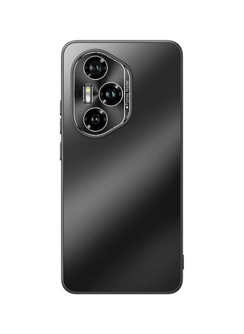 متوافقة مع حالة Honor 300 Pro (2024)، مع حماية عدسة الكاميرا، ظهر صلب، حالة PC مطلية بالكهرباء أملس خفيفة الوزن لـ Honor 300 Pro