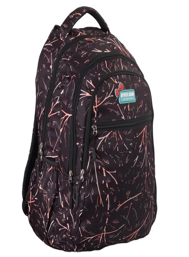 Hyper Adam 35 Ltr Waterproof School Bag for Boys and Girls Genuine Backpack Dark Brown Multiuse Travelling School College Backpack - Image 1