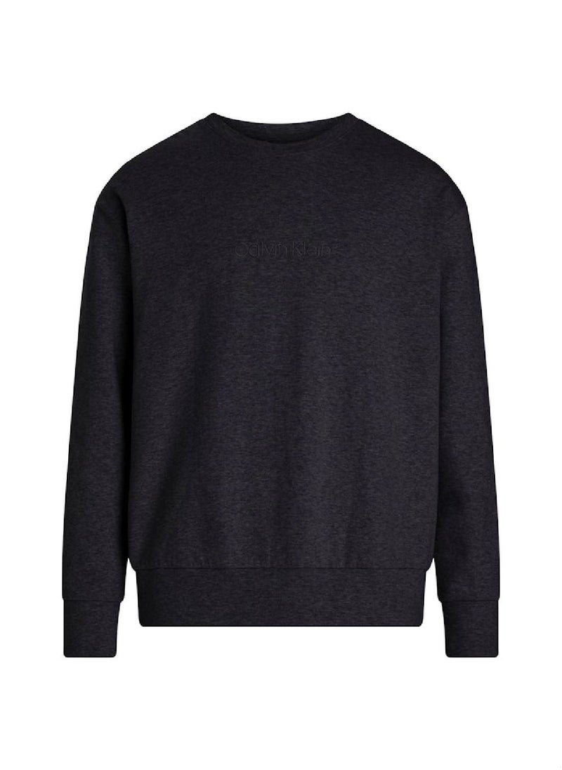 Men's Lounge Sweatshirt - Modern Terry, Black - pzsku/ZD7EE4AB70EA9E61DE776Z/45/_/1738050592/c102c0ed-b82a-44e5-b1b3-436a857d41fb