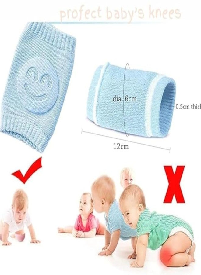 Mantravib Newborn Baby Grooming Kit Essentials Set with Comb Hair Nail Cutter Finger Brush Infant Care Products Gift for New Born Combo – 10 Pcs Care Set with Nail Clipper, Nose Cleaner, Comb, Brush Anti-Slip Cotton Knee Pads for Crawling Babies – Boys & Girls (Multicolor) - Image 3