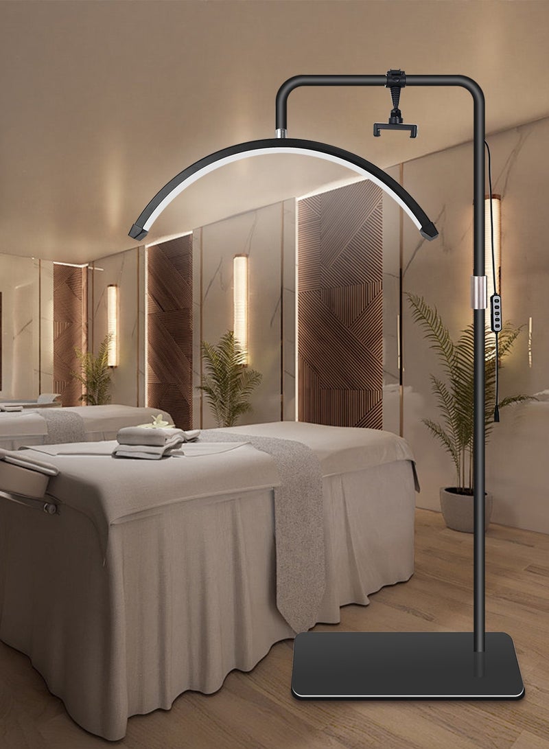 ميشيدا مصباح أظافر LED بتصميم نصف القمر مع إمكانية تعديل الارتفاع - ضوء للرموش والعناية بالبشرة للمحترفين - Image 5