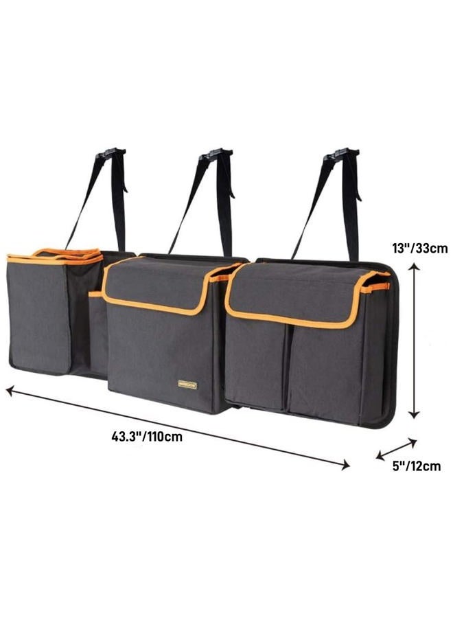 MARKSIGN Deluxe Trunk and Backseat Organizer for Medium or large size SUVs & RVs, Detachable Storage Modules with Built-in Cooler - Image 2