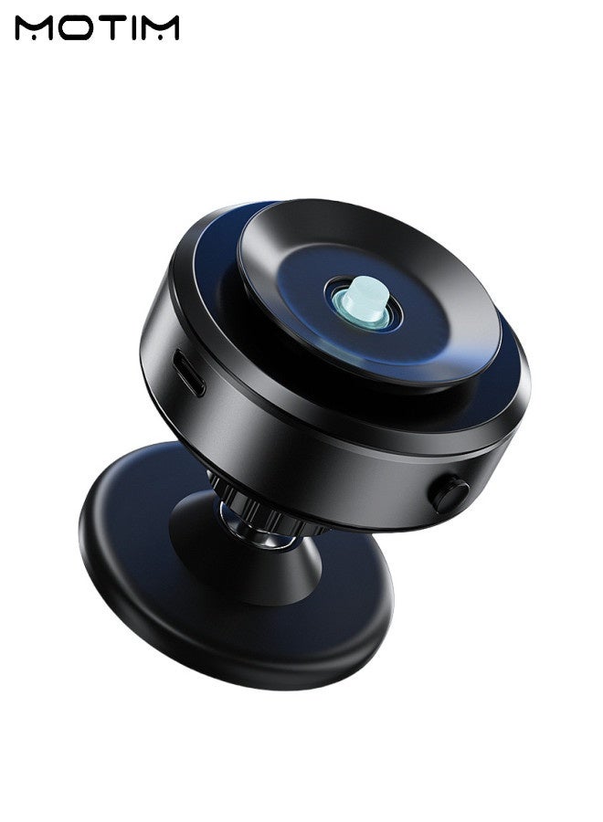 Motim 360 ° Rotating Magnetic Suction Cup Car Phone Holder, Strong Suction Car Phone Holder, Suitable for Car/Kitchen /Mirror/ All Smooth Surface, Compatible with Magsafe iPhone - Image 2