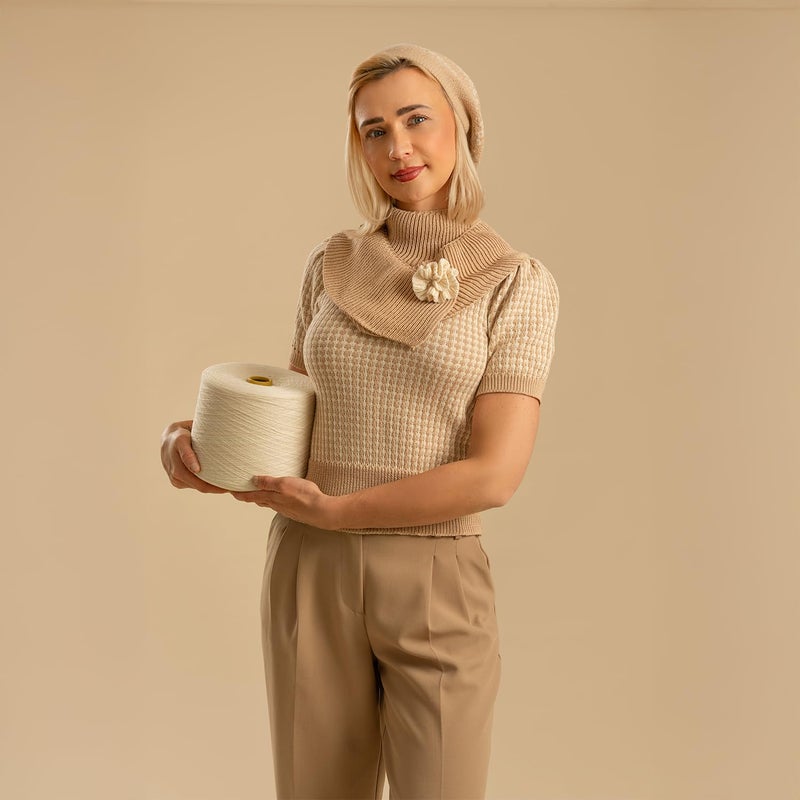 Kate خلفية ورقية بدون seams للتصوير كيت بيج كريمي (53''x16.4' إيفورين) - Image 4